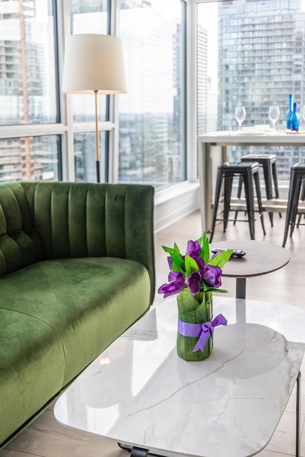 Luxury 2 Bedroom In The Heart Of Entertainment District W/ Cn Tower View Toronto Exteriér fotografie